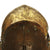 Original Victorian Scottish City of Edinburgh Fire Brigade Officers Merryweather Brass Fire Helmet c. 1890 Original Items