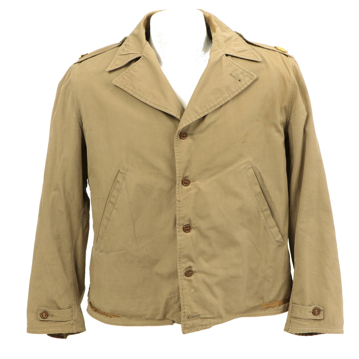 Original U.S. WWII Army Major M41 Field Jacket with Removable Fleece Lining  by Zero King Sports Apparel