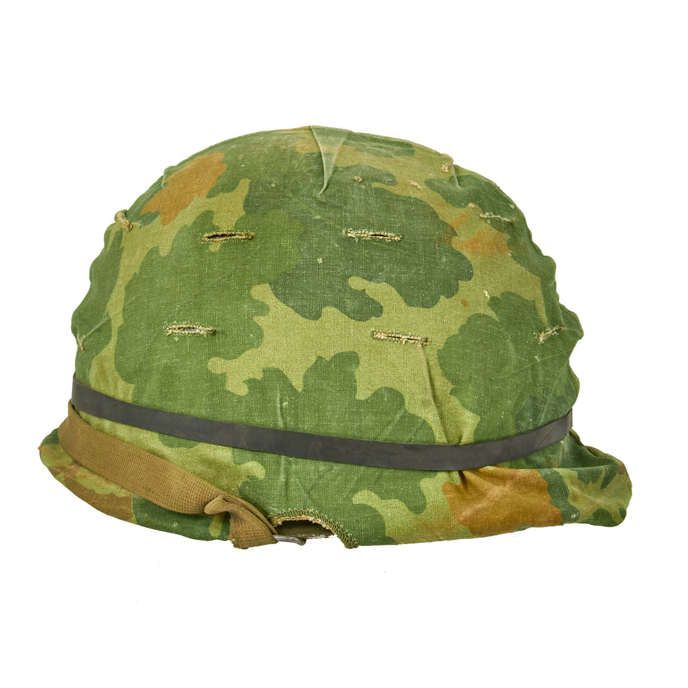 Australian/US WW2 Khaki/Green Camo Helmet Net - Original Unissued