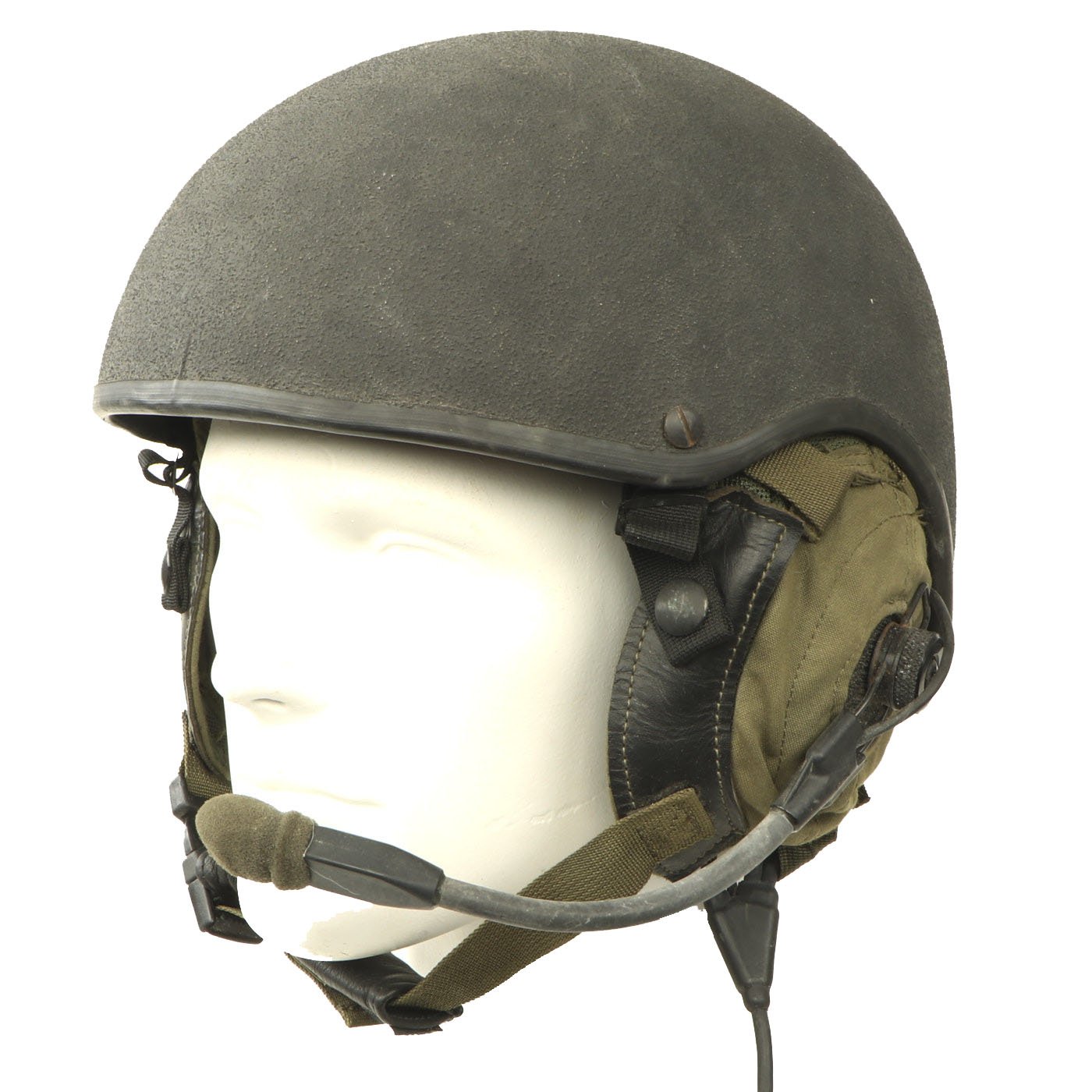 Original U.S. 1980s Issue CVC DH-132A Tanker Helmet by Gentex with