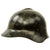 Original WWII Russian M36 Soviet SSh-36 Steel Combat Helmet with Cloth Liner and Leather Chinstrap Original Items