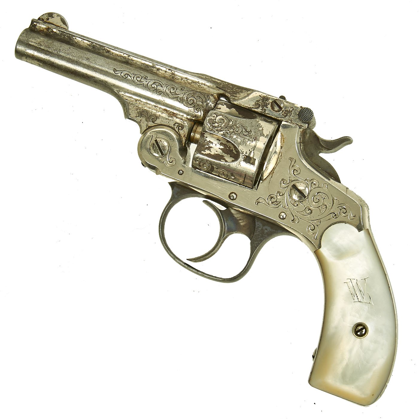 Smith & Wesson 32 Double Action Fourth Model revolver for sale.