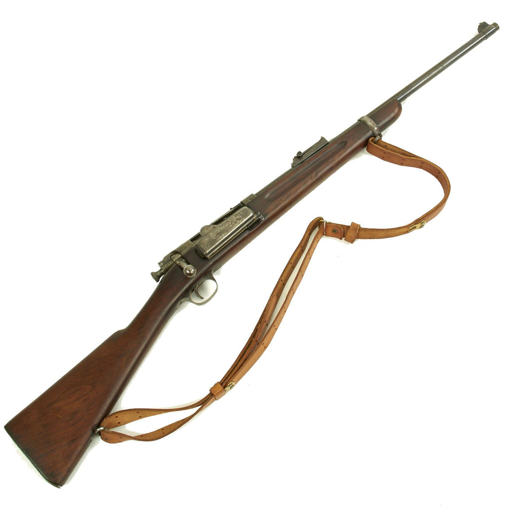 Original U.S. Antique Springfield M1898 .30-40 Krag-Jørgensen DCM Carbine Serial 140399 - Made in 1898 Original Items