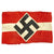 Original German WWII Service Worn Hitler Youth Member Armband - Hitlerjugend Original Items