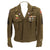 Original U.S. WWII Patton Their Army Technical Sergeant Ike Jacket Uniform with Distinctive Unit Insignia Original Items