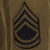 Original U.S. WWII Patton Their Army Technical Sergeant Ike Jacket Uniform with Distinctive Unit Insignia Original Items