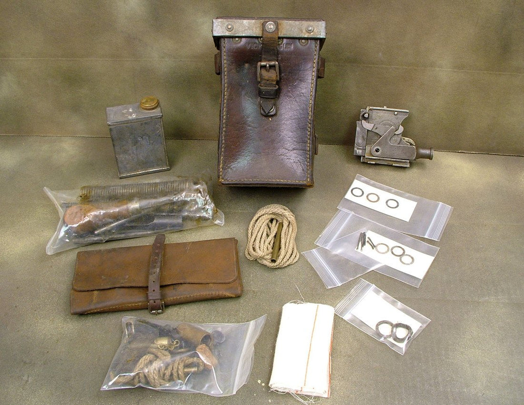 British Vickers MMG Parts & Tools Kit Original Items