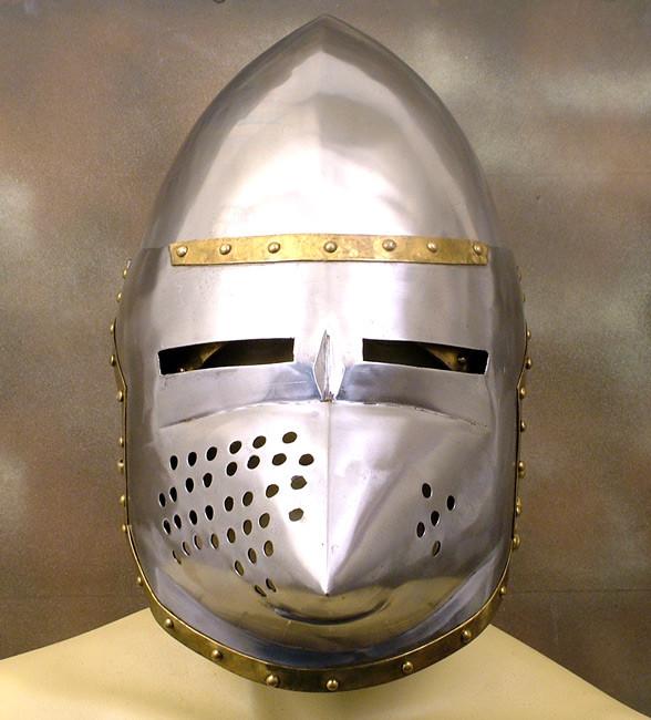 Bascinet Pig Face Knight?s Helmet: Closeout Special New Made Items