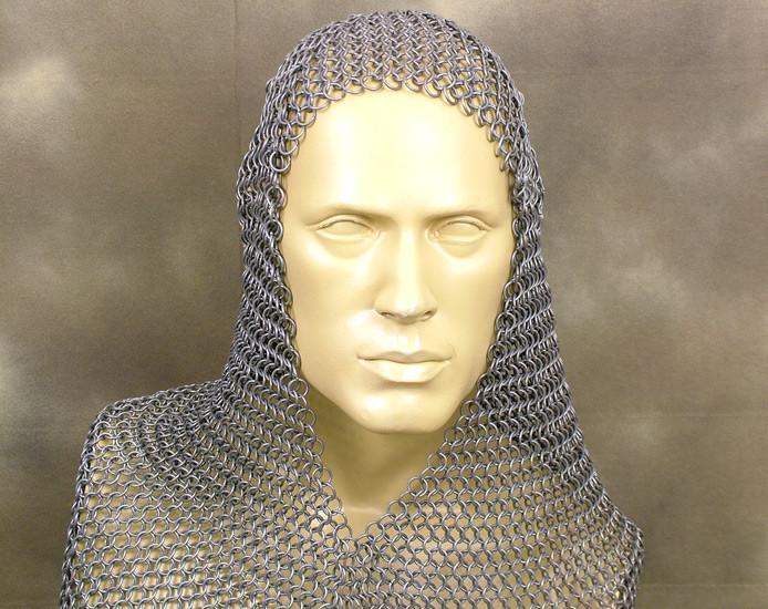 Medieval Chain-Mail Coif New Made Items