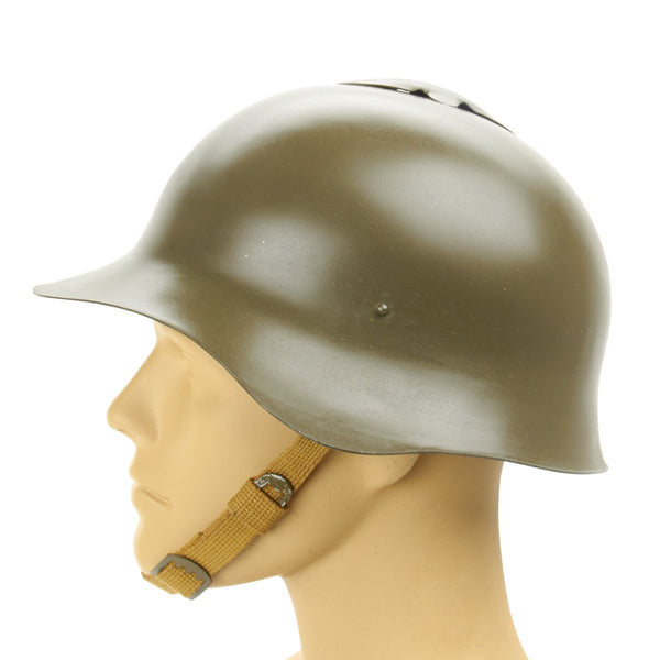 Russian WWII Soviet M36 SSh-36 Steel Combat Helmet – International ...