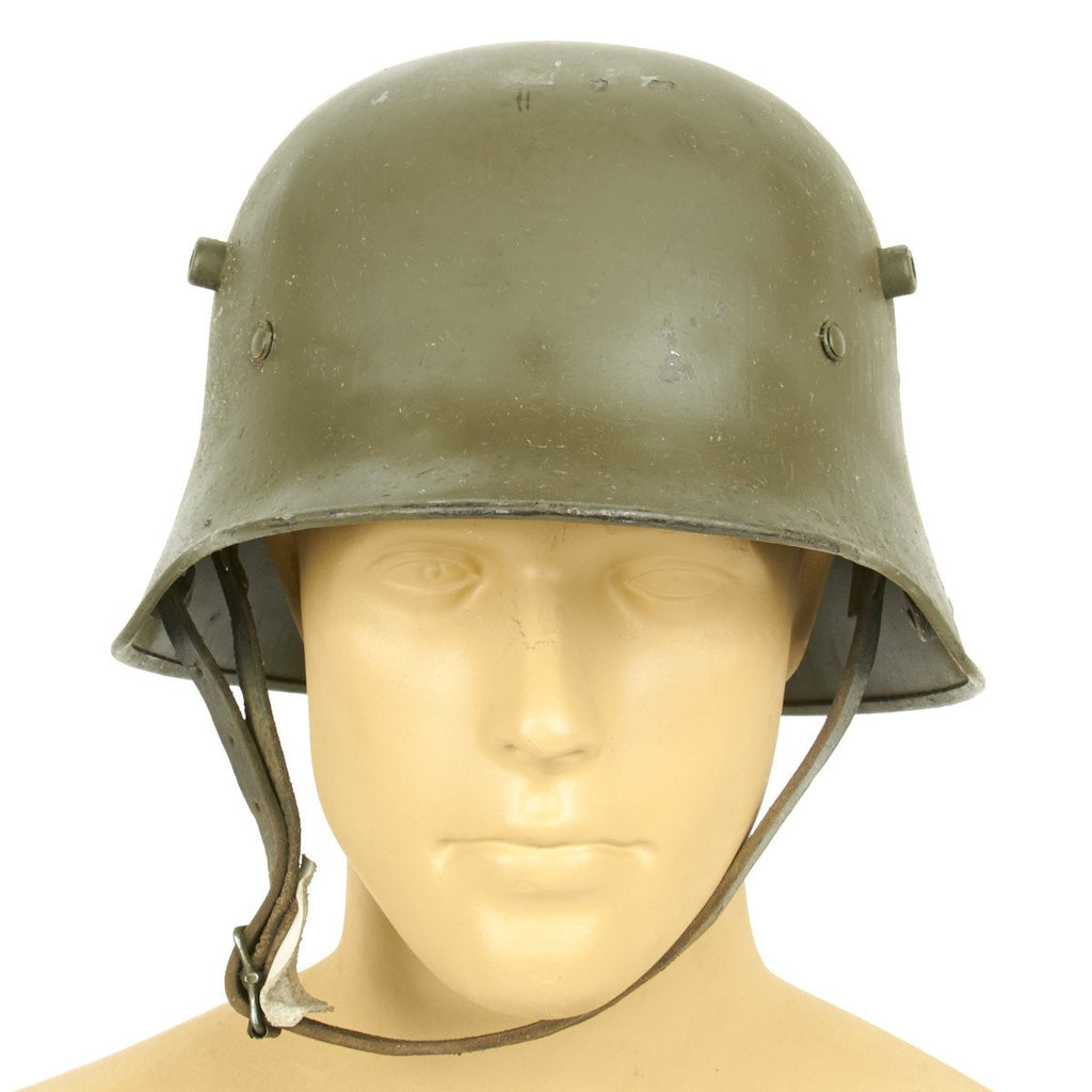 Original Imperial German WWI M16 Stahlhelm Helmet- Shell Size 66 ...