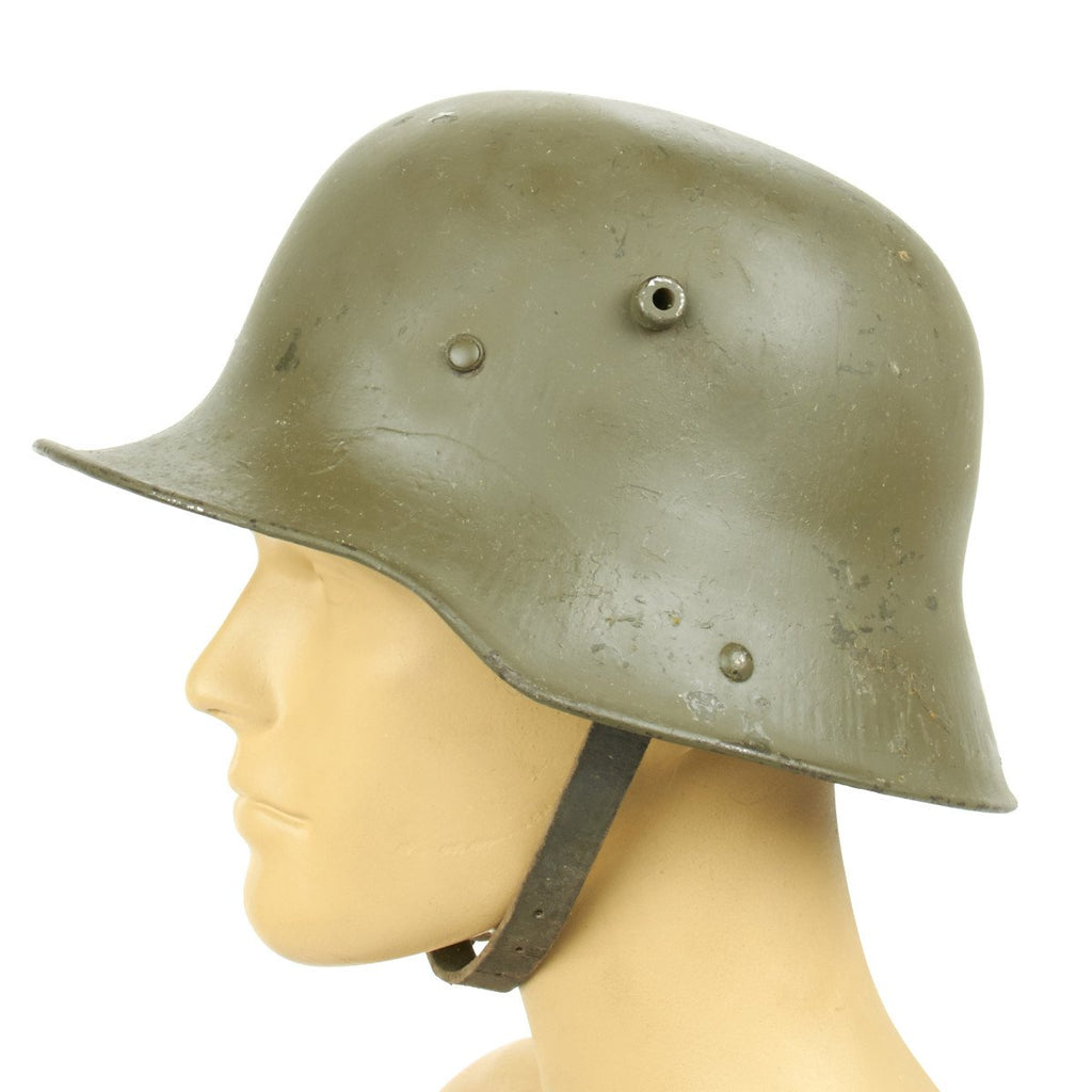 Original Imperial German WWI M16 Stahlhelm Helmet- Shell Size 66 ...