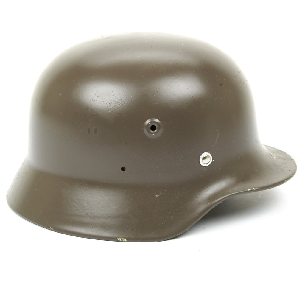 Original German M40 WWII Type Steel Helmet- Finnish M40/55 Contract ...