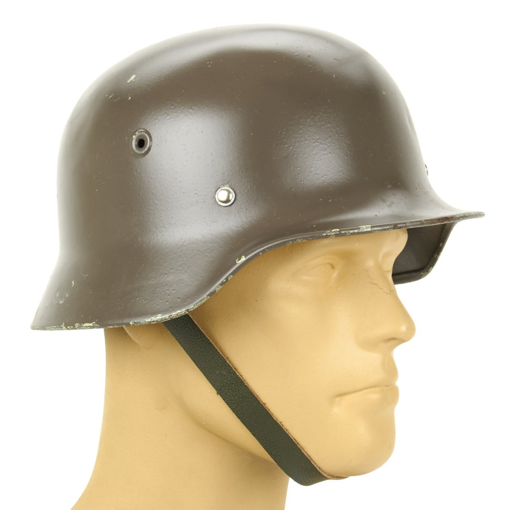 Original German M40 WWII Type Steel Helmet- Finnish M40/55 Contract ...