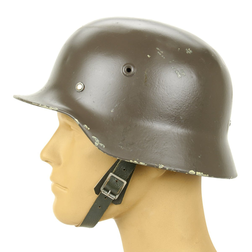 Original German M40 WWII Type Steel Helmet- Finnish M40/55 Contract ...