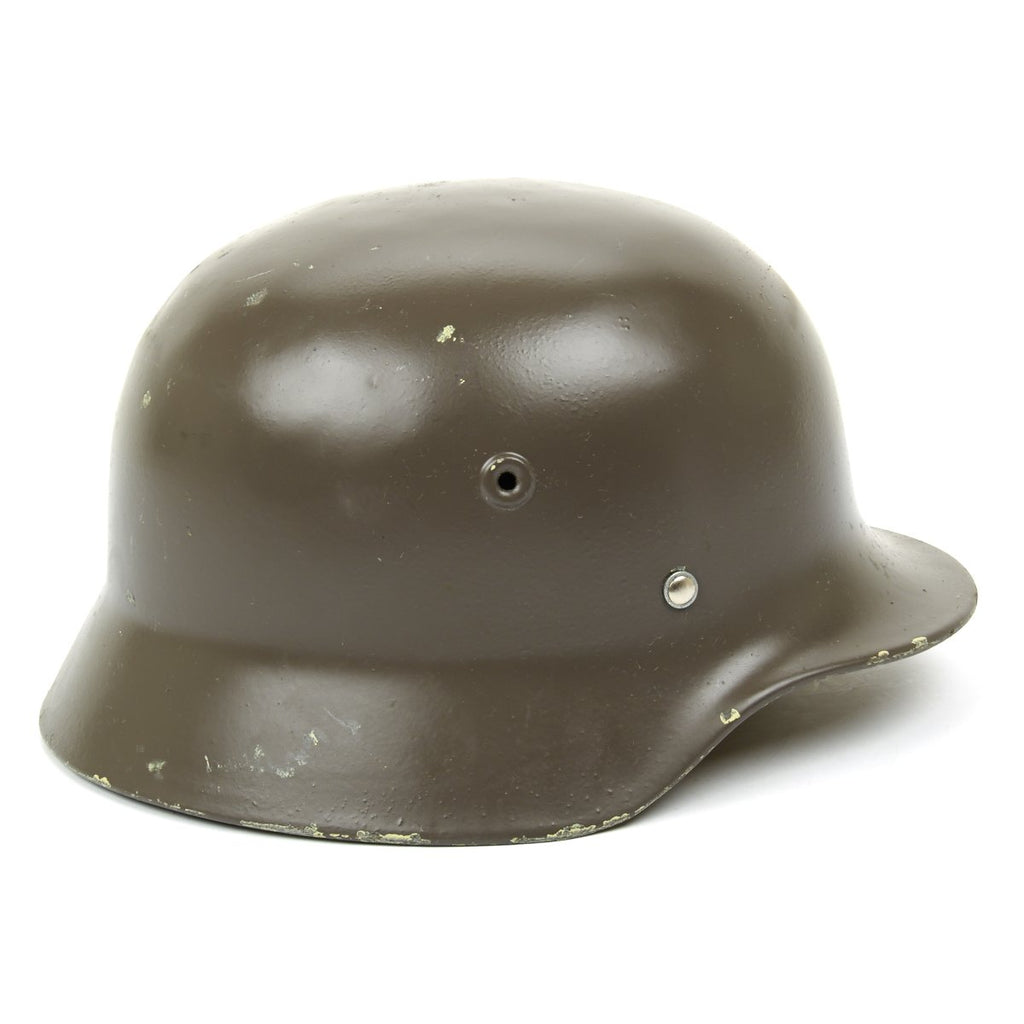 Original German M40 WWII Type Steel Helmet- Finnish M40/55 Contract ...