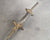 Original Ancient Indian 17th Century Khanda Battle Sword Original Items