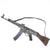 Original German WWII MP44 Display Assault Rifle with Demilled Receiver- Dated 1944 Original Items