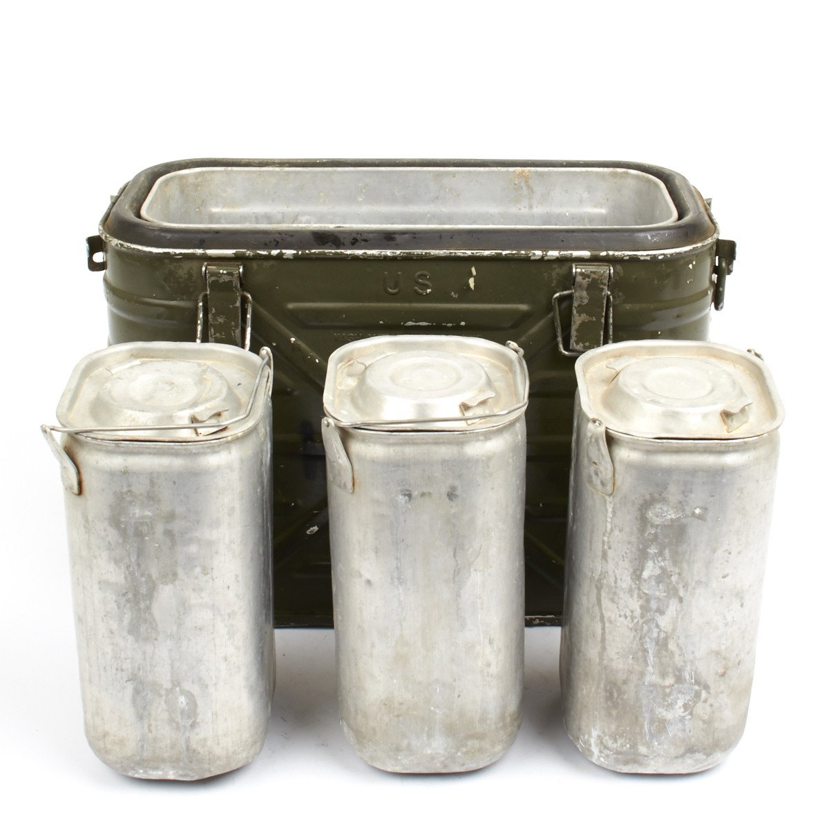 French Military Insulated Hot/Cold Food Transport Container