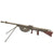 Original French WWI Fusil-Mitrailleur Modele 1915 CSRG Chauchat Display Light Machine Gun with Acessories Original Items