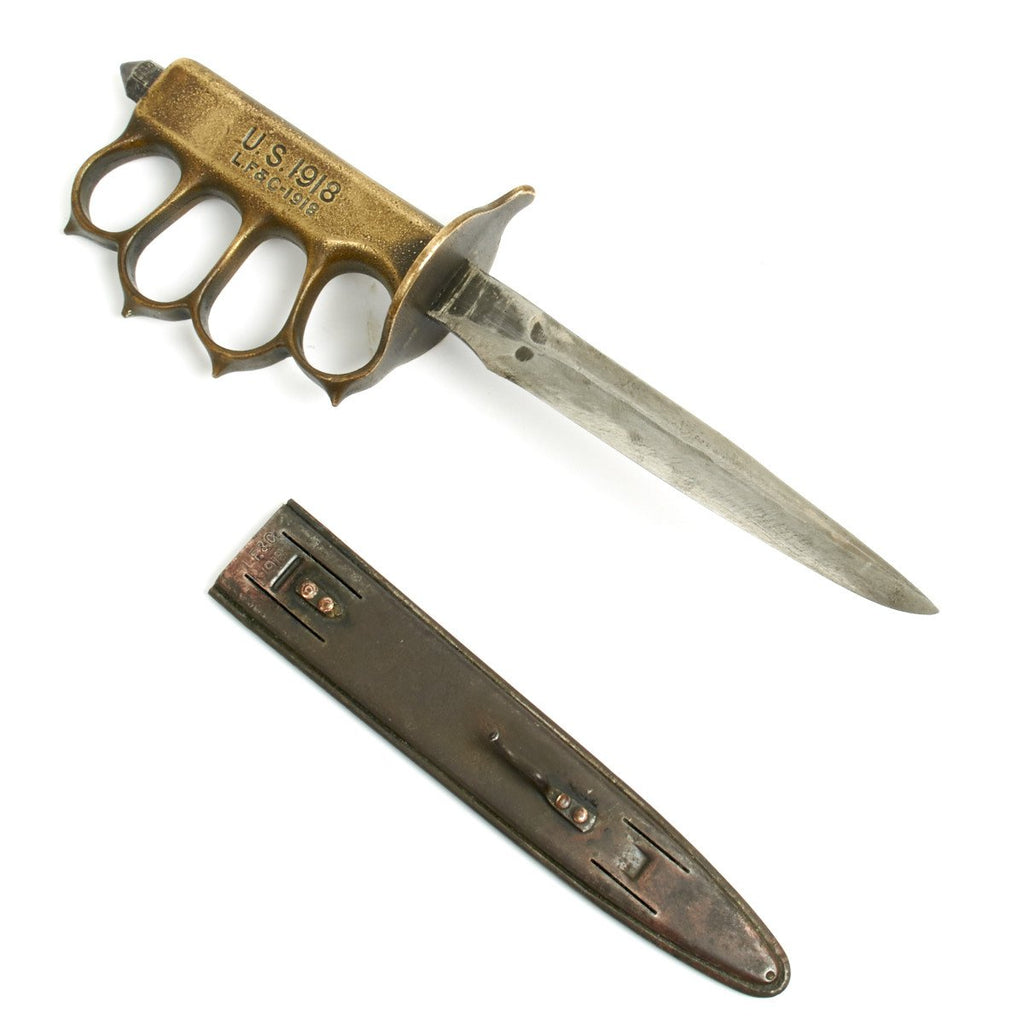 Original U.S. WWI Model 1918 Mark I Trench Knife by L.F. & C with ...