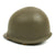 Original WWII 1943 U.S. M1 Schlueter Front Seam Helmet with Firestone Tire & Rubber Co Liner Original Items