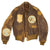 Original U.S. WWII B-24 Liberator Green Hornets Named Leather A-2 Jacket with Medal Grouping (Size 40) Original Items