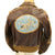 Original U.S. WWII B-24 Liberator Green Hornets Named Leather A-2 Jacket with Medal Grouping (Size 40) Original Items