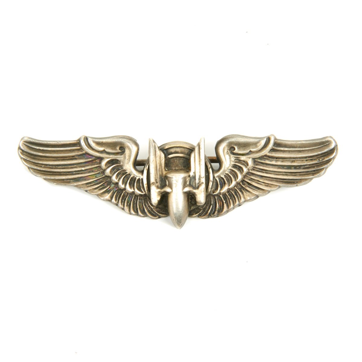 Original U.S. WWII Army Air Force USAAF Aviator Wing Set - Sterling Silver  – International Military Antiques