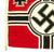 Original German WWII Battle Flag with Wartime Markings 80cm x 135cm by Textildruck Arlt in Schönheide Original Items