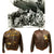 Original U.S. WWII B-17 560th Bomb Squadron Little Boy Blue with Bugs Bunny Gremlin A-2 Flight Jacket Original Items