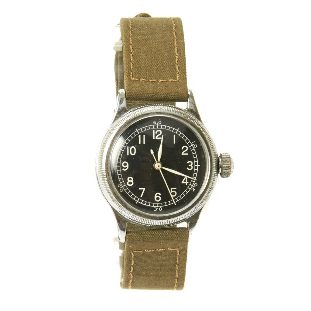 Original U.S. WWII 1944 Type A 11 USAAF Wrist Watch by Bulova Fully Functional