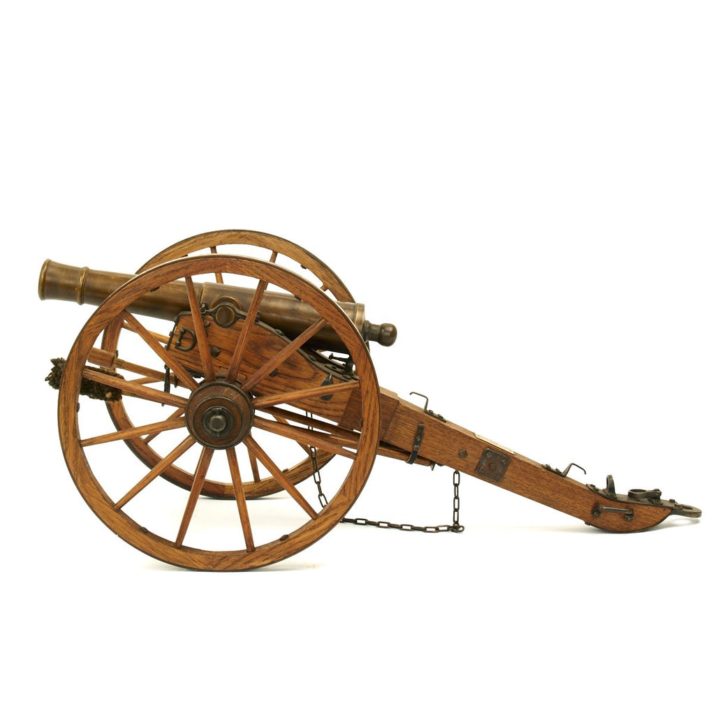 Original U.S. Civil War Miniature Firing Model 1841 6-Pounder Towed ...