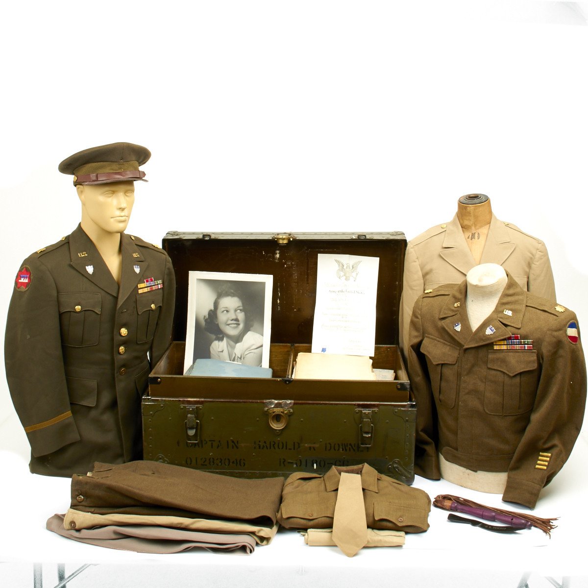 What Lies Within The Footlocker of a WWII Soldier