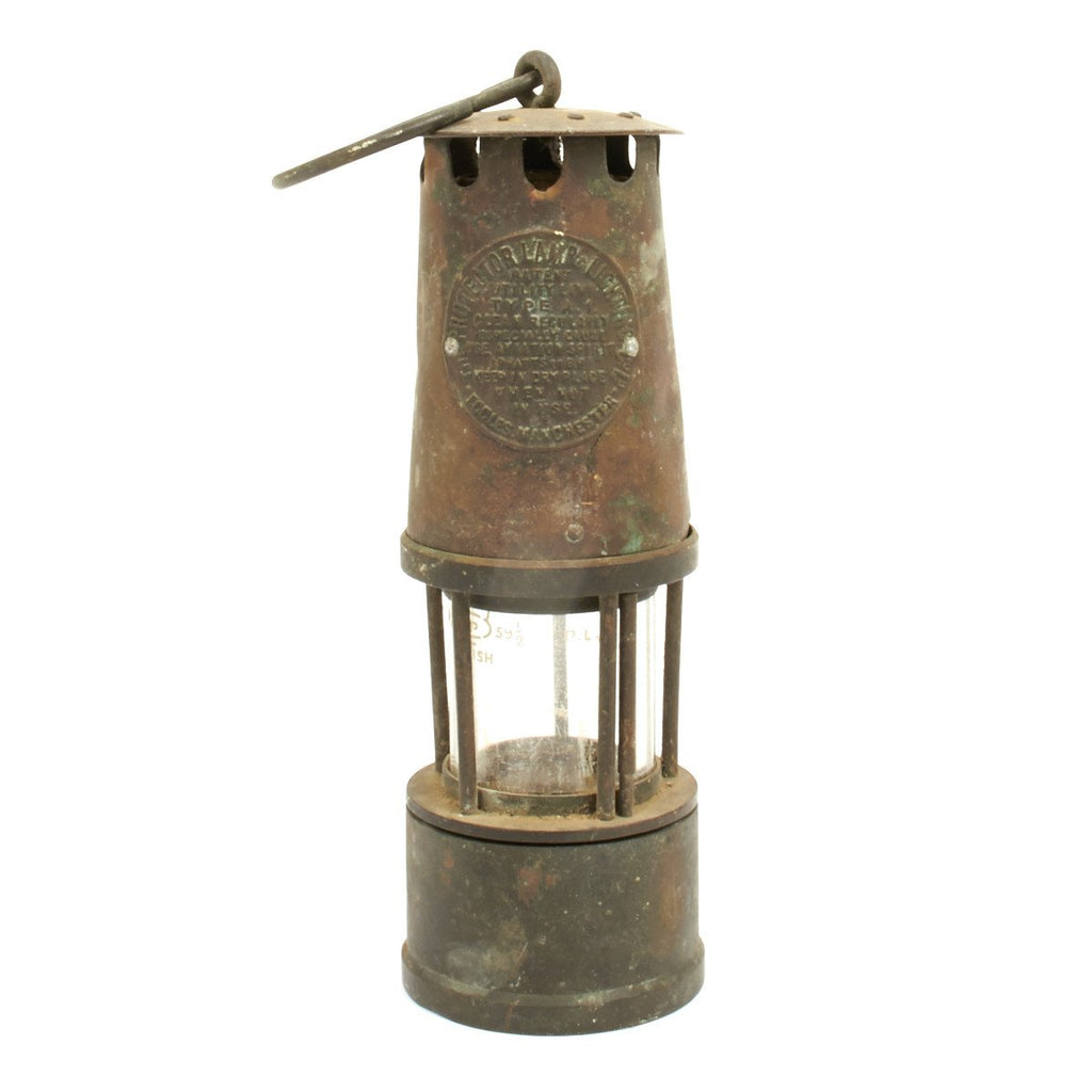 Original British WWI Trench Lantern by Eccles of Manchester Original Items