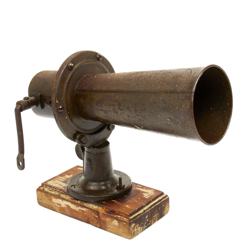 Original U.S. WWI Sparton Army Chemical Warfare Service Siren - Fully Functional Original Items