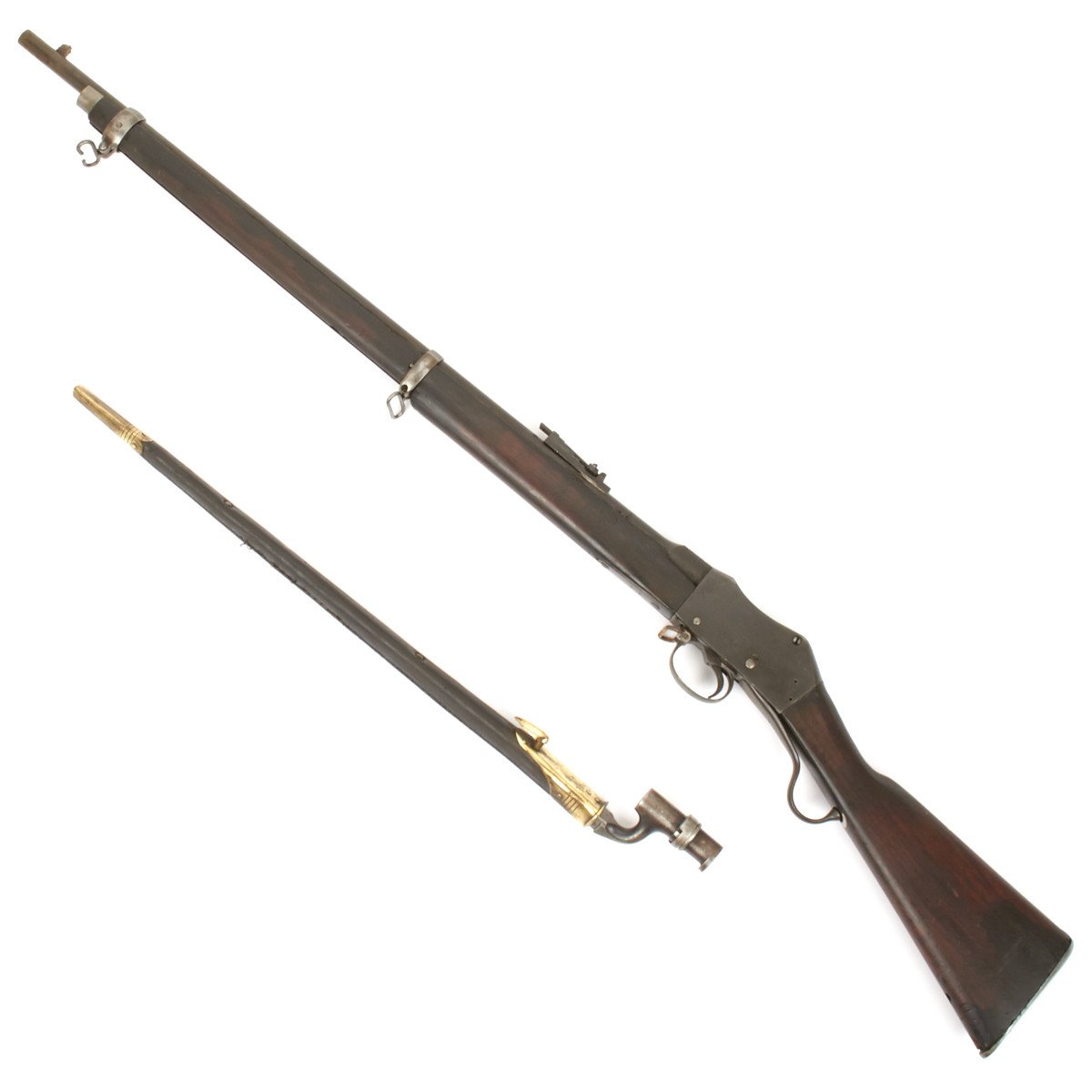 Enfield Rifle with Bayonet, 1887 - Firearms - Rifles - Militaria