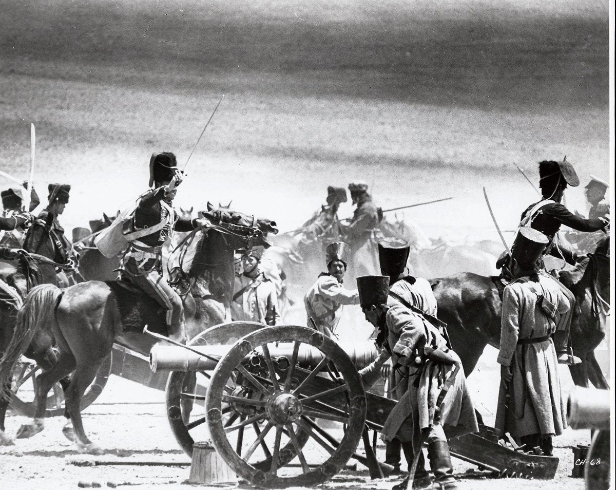 Original Charge of the Light Brigade Film Production Stills - Set