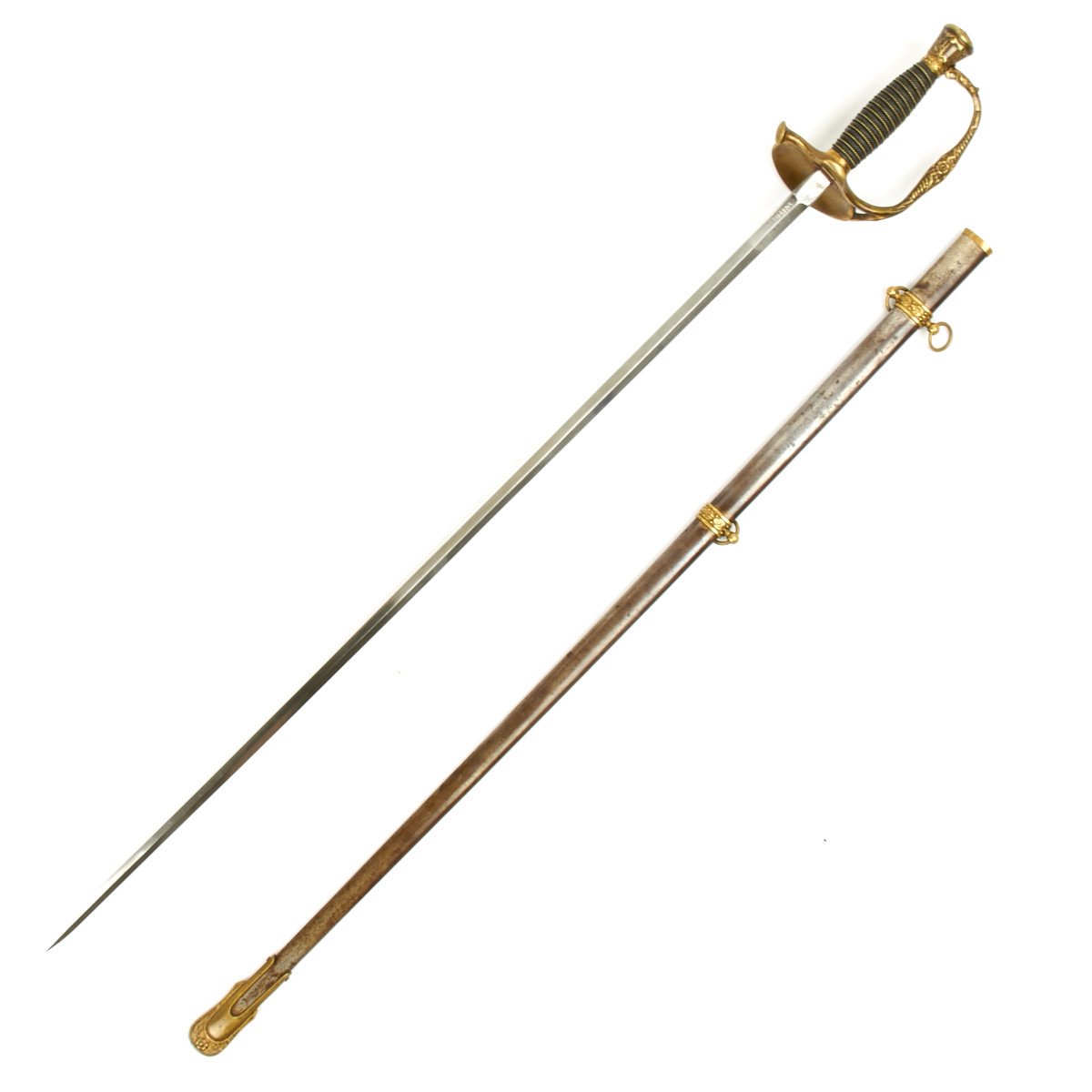 Original U.S. Model 1860 Staff and Field Officer Sword Named to