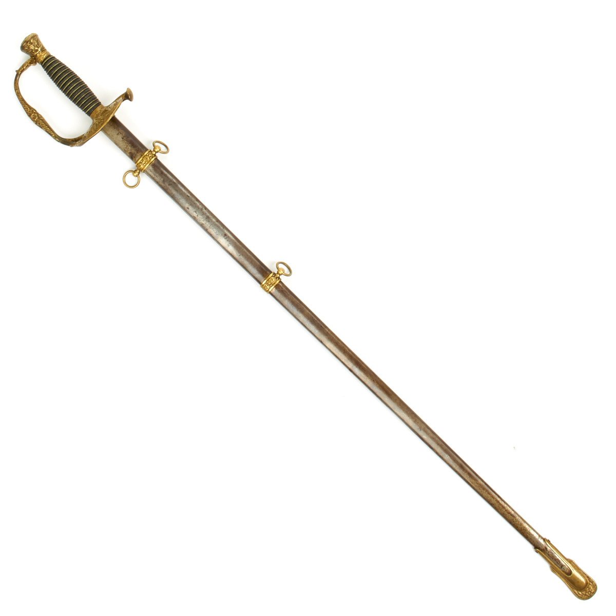 Original U.S. Model 1860 Staff and Field Officer Sword Named to