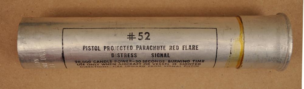 US 37-mm Single-Star Red Parachute Flare Original Items